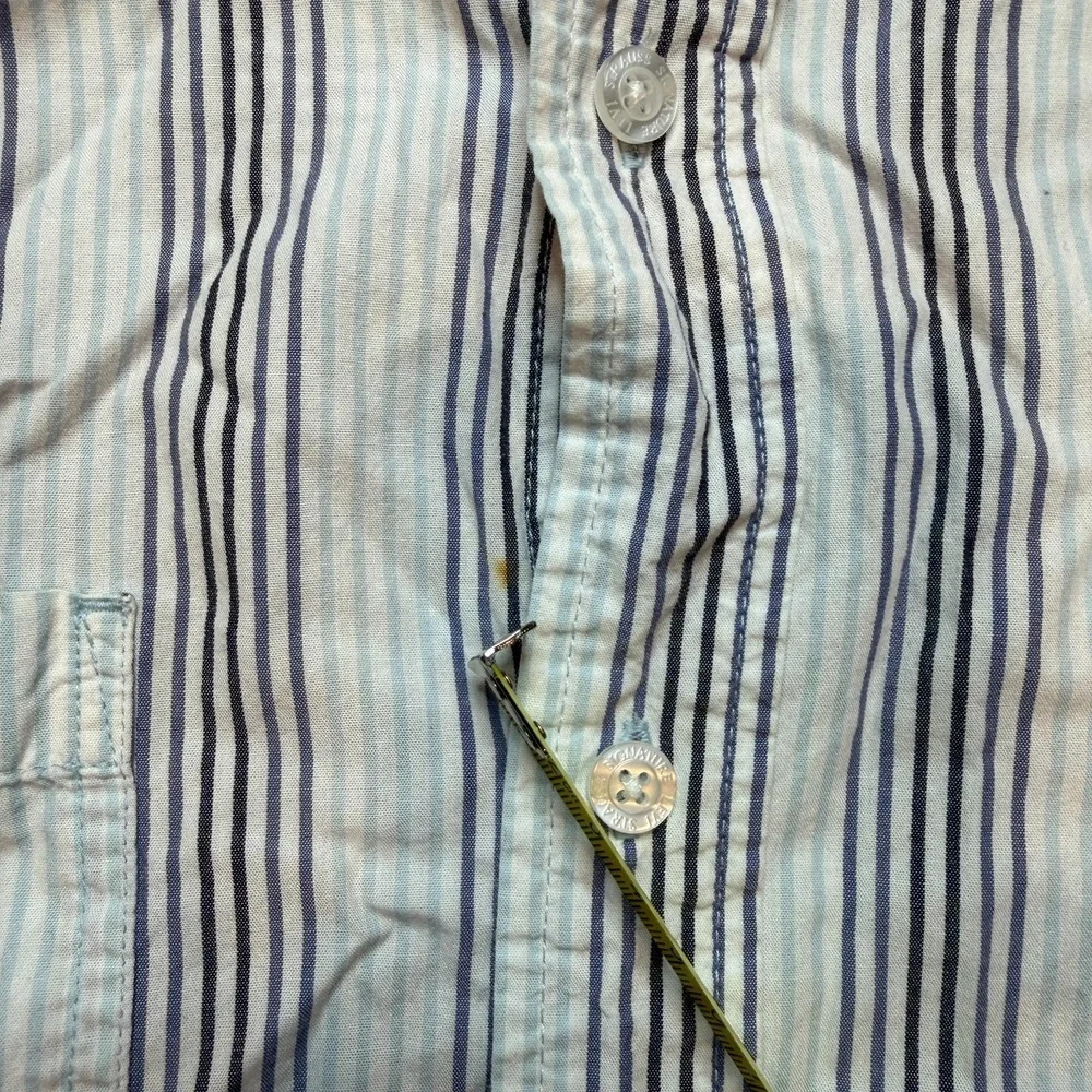 Levi Strauss‎ Signature Shirt Men L (42/44) Western Striped